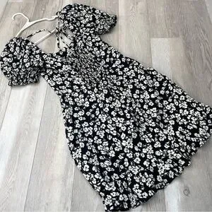 knee length dresses for ladies Lilian Floral Mini Dress – Sweet Life Fashion main image 0